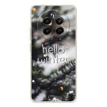 Новорічні, Святкові Чохли для RealMe 12 - 2024 год (Hello winter)