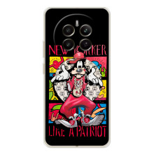 Популярні Чохли з картинками для РеаlMe 12 (Мультяшний Волк)