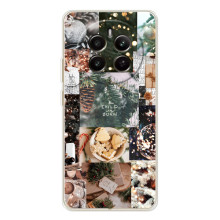 Різдвяні, Святкові Чохли для РеаlMe 12 (Різдвяний колаж)