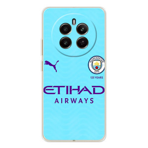 Силиконовые Чехлы принт Футбол на RealMe 12 – Man City