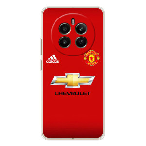 Силиконовые Чехлы принт Футбол на RealMe 12 – Man United
