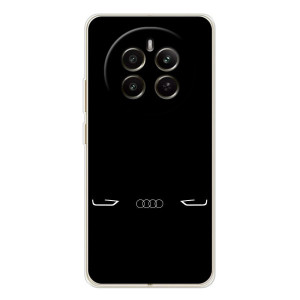 Силиконовый бампер с картинкой машины на RealMe 12 – Силует Audi