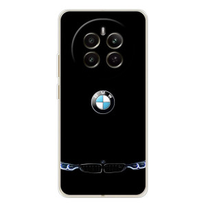 Силиконовый бампер с картинкой машины на RealMe 12 – Черный BMW