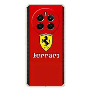 Силиконовый бампер с картинкой машины на RealMe 12 – Ferrari Logo