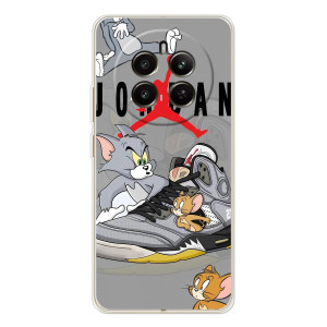 Силиконовый Чехол Nike Air Jordan на Realme 12 – Air Jordan