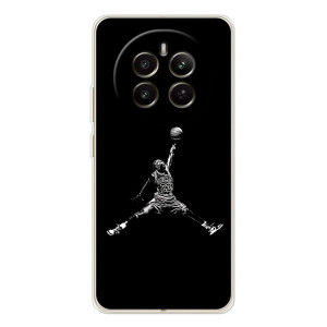 Силиконовый Чехол Nike Air Jordan на Realme 12 – Джордан