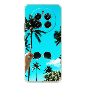 Силиконовый чехол с КАРТИНКАМИ лето для RealMe 12 (AlphaPrint)