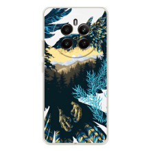 Силіконовий бампер з птичкою на RealMe 12 (Яскравий Орел)