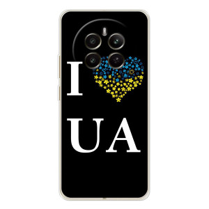 Силиконовый Чехол на RealMe 12 (Я-Украина) – I Love UA