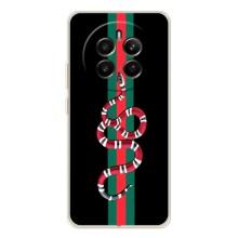 Чехлы Бренд GUCCI для Realme 13 4G – Змей Гуччи