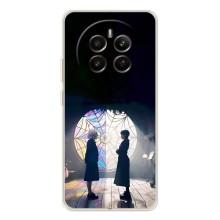 Чехлы с принтом Уэнсдей на Realme 13 4G – Уэнсдей и Энди
