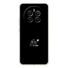 Чохол з картинками на чорному фоні для Realme 13 4G – Книжки