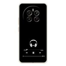Чохол з картинками на чорному фоні для Realme 13 4G – Плеєр