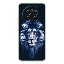 Чехол с картинкой на Realme 13 4G – Лев - синий