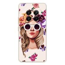 Чехол с картинкой Модные Девчонки Realme 13 4G – Девушка в очках