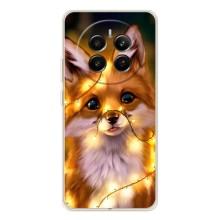 Чехол с Лисичкой для Realme 13 4G – Новогодний лисенок