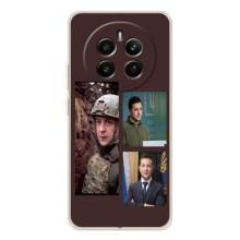 Чехол для Realme 13 4G (AlphaPrint - с принтом Зеленского)