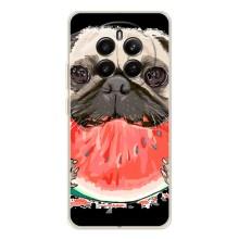 Чохол (ТПУ) Милі песики для Realme 13 4G – Смішний Мопс