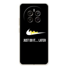 Чехол с логотипом Найк на Realme 13 4G – Nike just do it