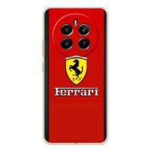 Силиконовый бампер с картинкой машины на Realme 13 4G – Ferrari Logo