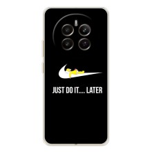 Силиконовый Чехол на Realme 13 4G с картинкой Nike (Later)