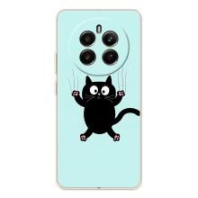 Силиконовый чехол с котиком для Realme 13 4G – Падающий кот