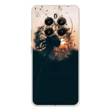 Силиконовый Чехол с одуванчиками на Realme 13 4G – Красивый одуванчик