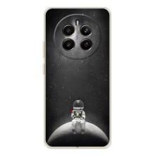 Силиконовый Чехол с принтом "Космонавты" на Realme 13 4G – Космонавт романтик