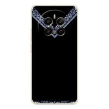 Силиконовый Чехол на Realme 13 4G – Воротник вышиванки