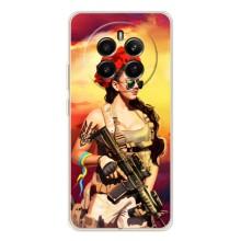 ЗСУ Чехлы (TPU) для Realme 13 4G – Женщина солдат