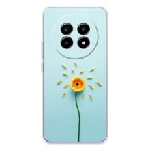 Чехлы с Цветами для Realme 13 Pro Plus (VPrint) (Желтый цветок)
