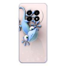 Чехлы с изображением разных животных для Realme 13 Pro Plus (Геккон)
