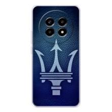 Чехлы с тематикой "Крутые машины" на Realme 13 Pro Plus – Лого Maserati