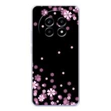 Чехол для Реалми 13 Про Плюс - с принтом (Дизайнерские) (AlphaPrint) (Цветочки маленькие)
