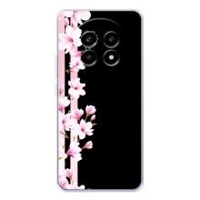 Чехол для Реалми 13 Про Плюс - с принтом (Дизайнерские) (AlphaPrint) (Цветочки)