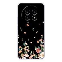 Чехол для Реалми 13 Про Плюс - с принтом (Дизайнерские) (AlphaPrint) (Маленькие цветы)