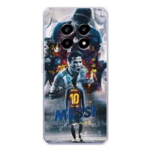 Чехол Месси футболист для Realme 13 Pro Plus (Коллаж Месси)