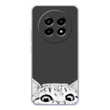 Чехол на Реалми 13 Про Плюс с Котами (VPrint) (Выглядывает кот)
