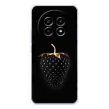 Чехол с изображением  вкусной еды для Realme 13 Pro Plus – Чёрная клубника