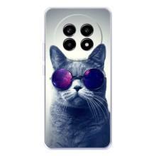 Чехол с принтом для Realme 13 Pro Plus (AlphaPrint) Модные коты (Стильный кот)