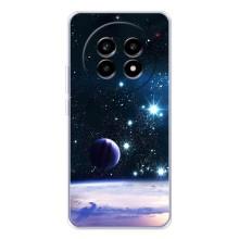 Чехол (ТПУ) с планетами на Realme 13 Pro Plus – Космический вид