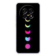 Чехол (ТПУ) с планетами на Realme 13 Pro Plus – Полнолуние
