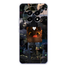 Чехол как приручить дракона на Realme 13 Pro Plus (Дракон коллаж)