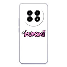 Чехол с персонажем Куроми на Realme 13 Pro Plus – Лого Куроми