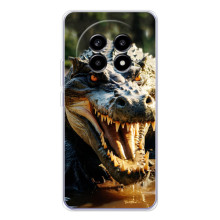 Чехол с картинкой «Хищники» для Realme 13 Pro Plus – Крокодил