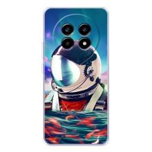Силіконовый Чохол з принтом "Космонавти" на Realme 13 Pro Plus – Космонавт у воді