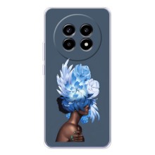 Чехлы (ART) Цветы на Realme 13 Pro (VPrint) (Цветы на голове)