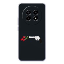 Чехлы (ART) Цветы на Realme 13 Pro (VPrint) (Неожиданные цветы)