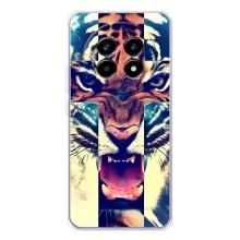 Чехлы с изображением разных животных для Realme 13 Pro (Яркий Тигр)