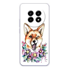 Чехлы с картинкой Лисички для Realme 13 Pro (VPrint) (Веселая лисичка)